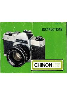 Chinon CX manual. Camera Instructions.